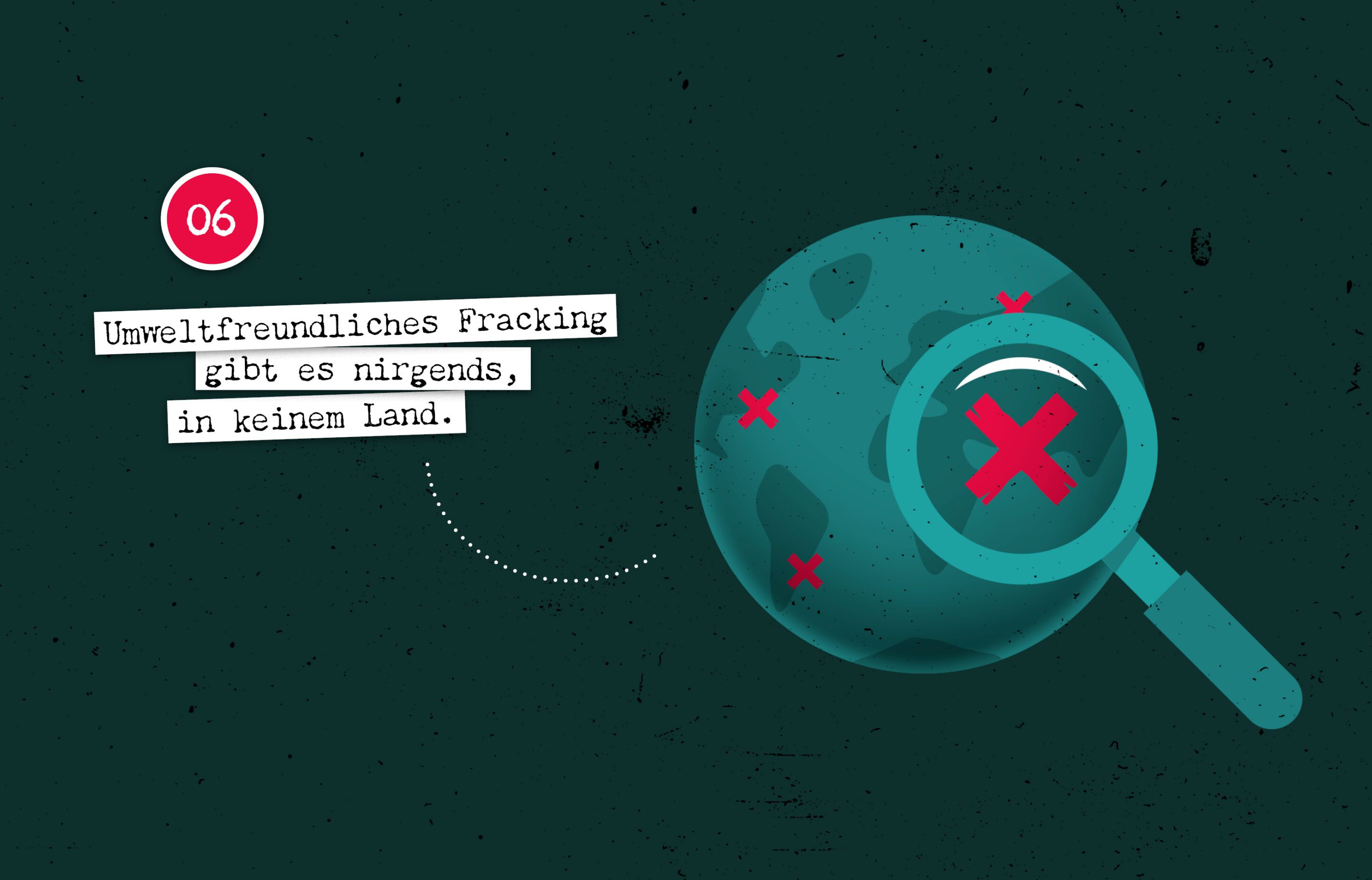 Es gibt kein umweltfreundliches Fracking!